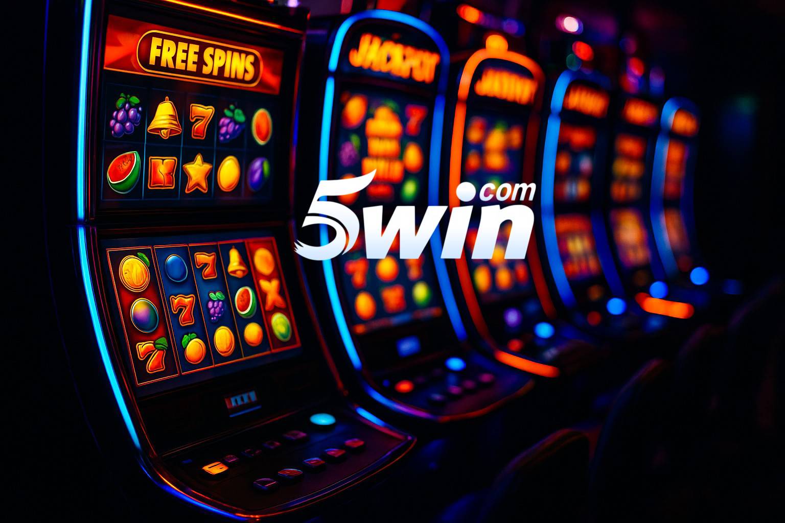 Diversos jogos de caça-níqueis